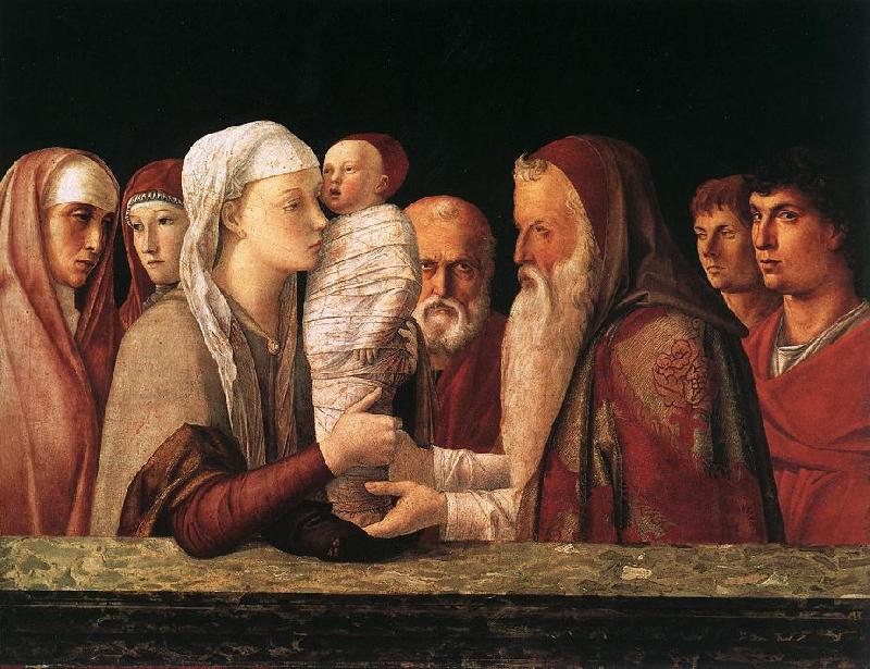 BELLINI, Giovanni Presentation at the Temple  yrfuy oil painting picture